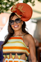 NJ Ladies Day Newmarket July Course. Carol Mardell from Loughton