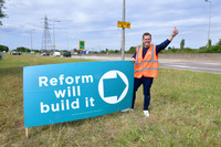 Robert Jenrick A46 Bypass Signs