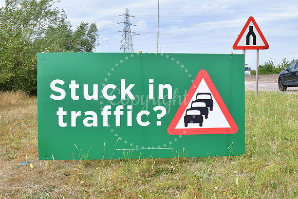 Robert Jenrick A46 Bypass Signs