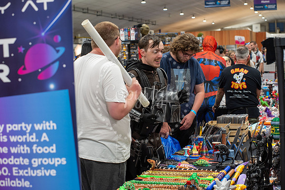 BFP Bury St Edmunds Comic Con 2026. Picture Mark Westley