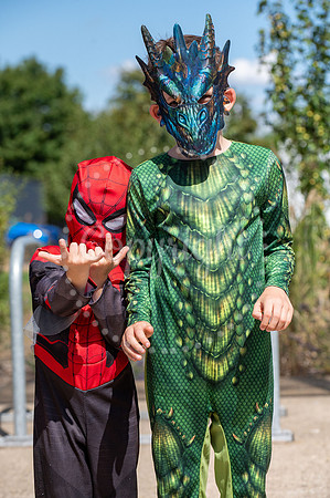 BFP Bury St Edmunds Comic Con 2026. Theo four and Elijah seven W