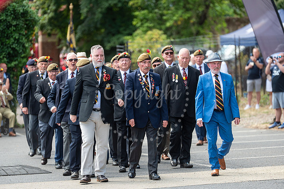 BFP Minden Day Royal Anglian HQ Bury St Edmunds. Picture Mark We