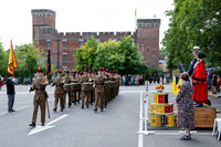 BFP Minden Day Royal Anglian HQ Bury St Edmunds. Picture Mark We