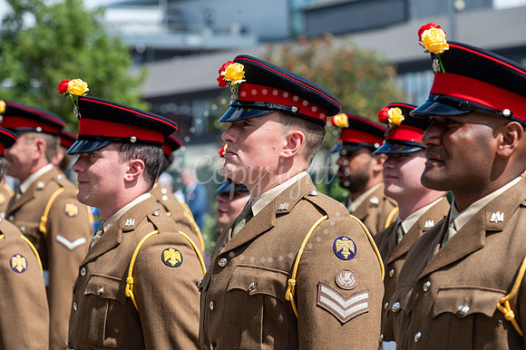 BFP Minden Day Royal Anglian HQ Bury St Edmunds. Picture Mark We