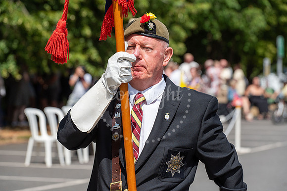 BFP Minden Day Royal Anglian HQ Bury St Edmunds. Picture Mark We