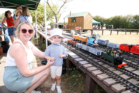 Ropsley Heath Light Railway Family Fun day at Glebe Farm, Chain Lane, Ropsley, Lincolnshire, UK, on 8th August, 2026.