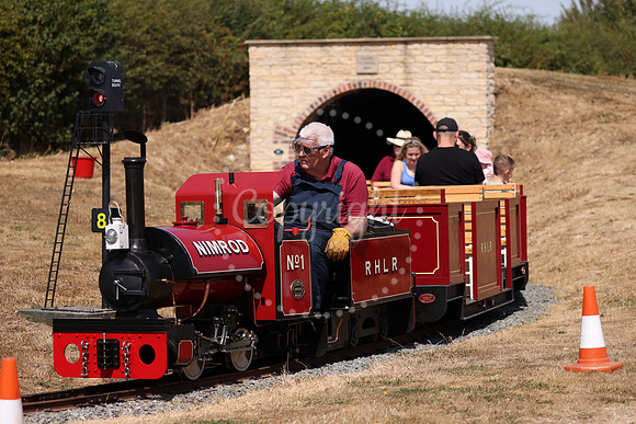 Ropsley Heath Light Railway Family Fun day at Glebe Farm, Chain Lane, Ropsley, Lincolnshire, UK, on 8th August, 2026.