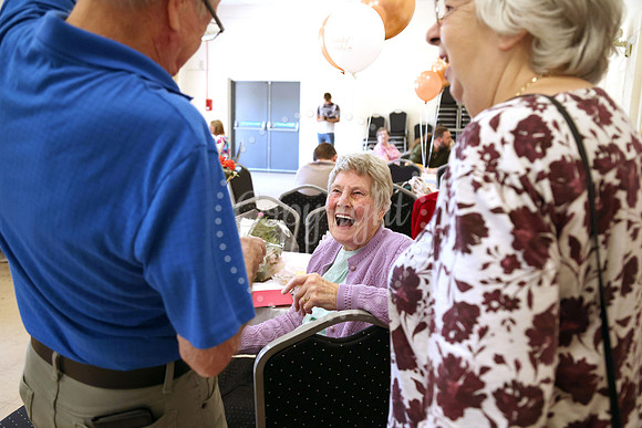 Margaret Spiers, 90th birthday party, South Witham, Lincolnshire, UK, on 8th August, 2026.