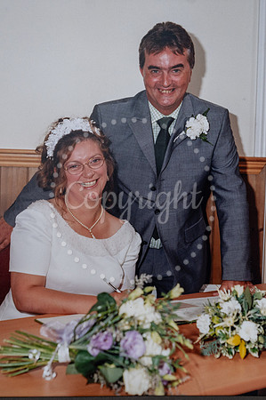 BFP Kings Close, Mildenhall, Tony and Julie Hall celebrating 30