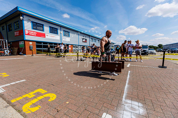 Strongman event at Diss Fit Club in Hopper Way.