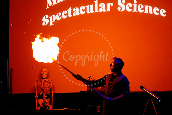 Mark Thompson’s Spectacular Science Show at the Corn Hall in D
