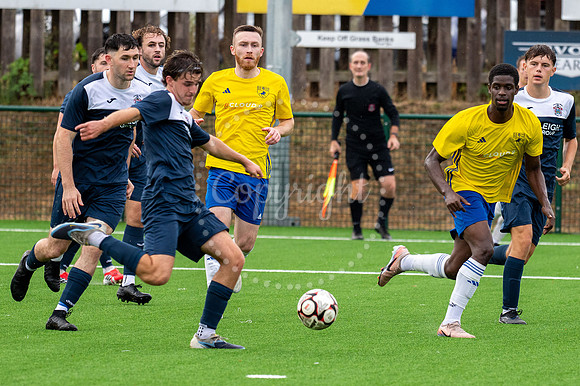 NJ NYO Stadium Nerwmarket Town Reserves V Hadleigh United. Pictu