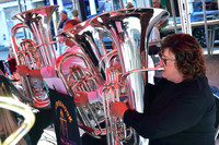 Summer Brass Band concert conclusion with Shirebrook Miners Welf