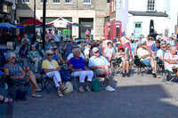 Summer Brass Band concert conclusion with Shirebrook Miners Welf