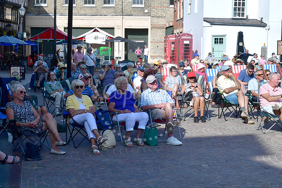 Summer Brass Band concert conclusion with Shirebrook Miners Welf