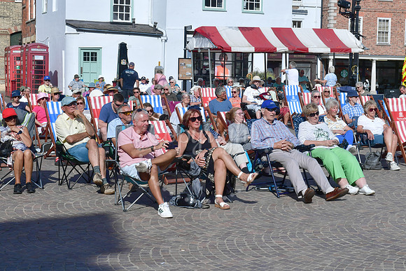Summer Brass Band concert conclusion with Shirebrook Miners Welf
