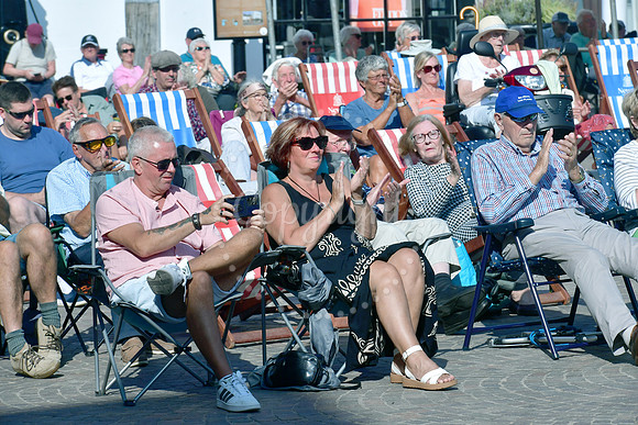 Summer Brass Band concert conclusion with Shirebrook Miners Welf