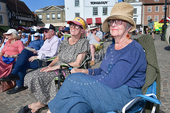 Summer Brass Band concert conclusion with Shirebrook Miners Welf