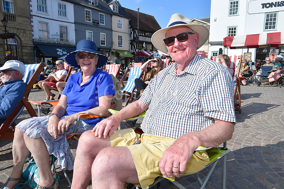 Summer Brass Band concert conclusion with Shirebrook Miners Welf