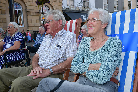Summer Brass Band concert conclusion with Shirebrook Miners Welf