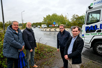BFP The A143, Bury St Edmunds,  the northern roundabout in Ixwor