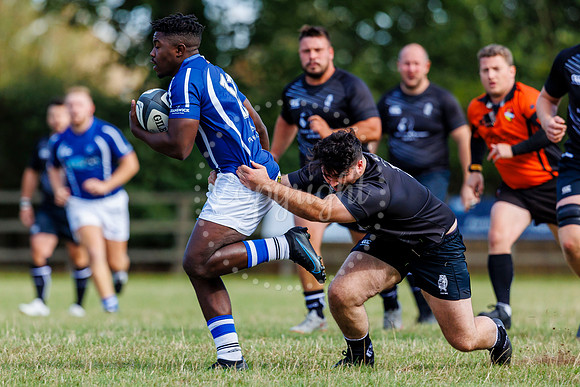 Rugby action from Diss v Holt