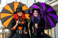 Halloween event for families - Families celebrating Halloween at