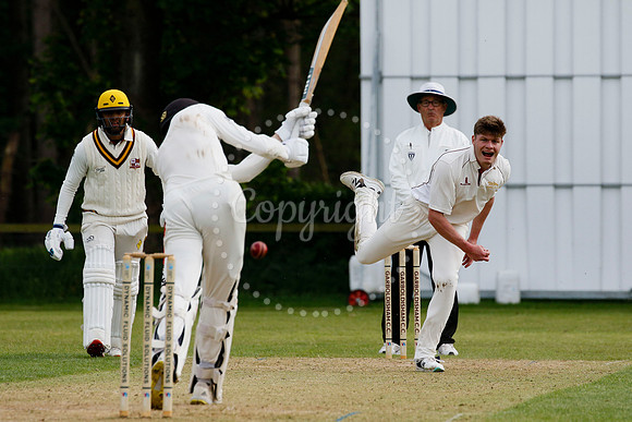 Cricket action from Garboldisham vs Downham Stow in their first