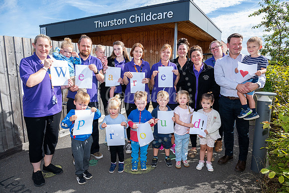 BFP Thurston Childcare, Pond Field Road. Thurston Childcare is c