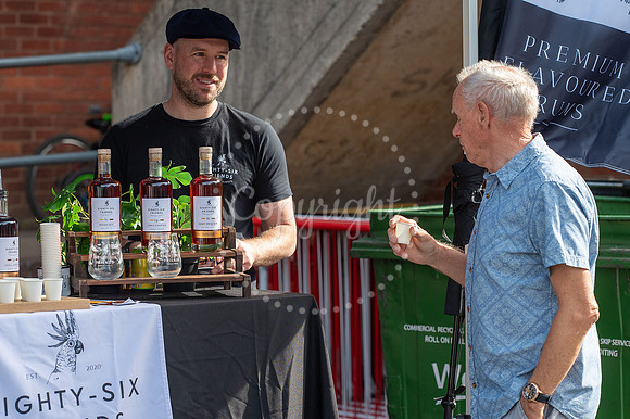 NJ Market square, NewmarketNewmarket Sausage Festival. Picture