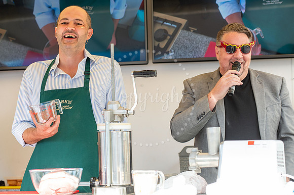 NJ Market square, NewmarketNewmarket Sausage Festival. Picture