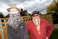 HE Ridgewell Scarecrow Festival, raising money for the Ridgewell