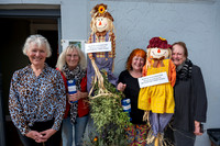 HE Ridgewell Scarecrow Festival, raising money for the Ridgewell