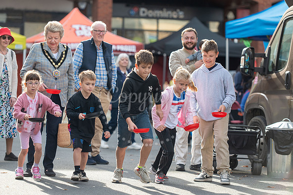 NJ Market square, NewmarketNewmarket Sausage Festival. Picture
