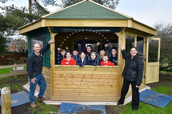 Halam School's New Outdoor Classroom