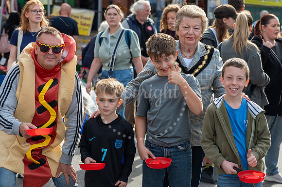 NJ Market square, NewmarketNewmarket Sausage Festival. Picture