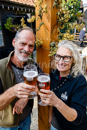 Grain Brewery in Alburgh held it Hop Harvest Party at the Taproo