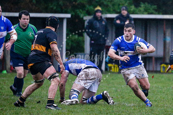 Rugby action from Diss vs Southwold