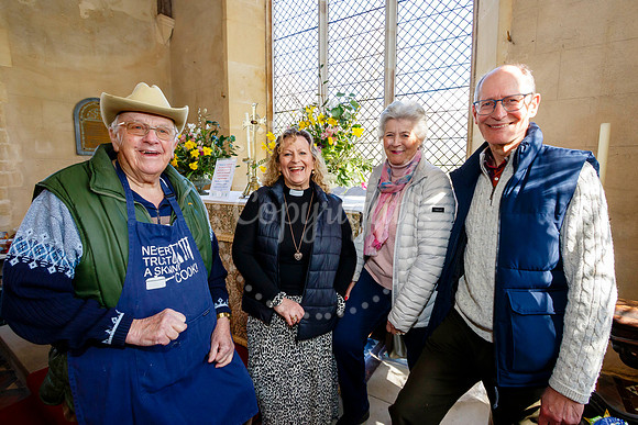 St Marys Church, Market Weston window restoration