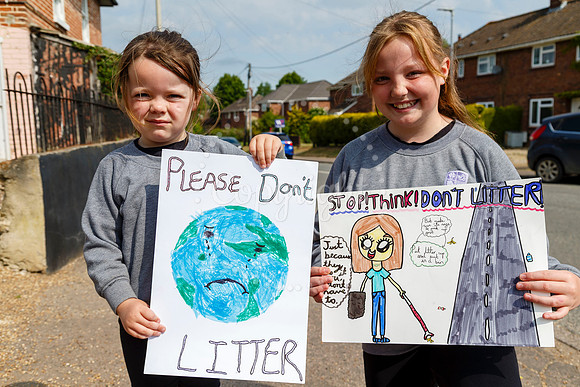 Don’t litter posters