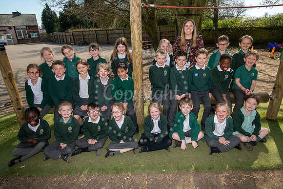 BFP Freeman CP School, Church Road, Stowupland. Class of the Wee