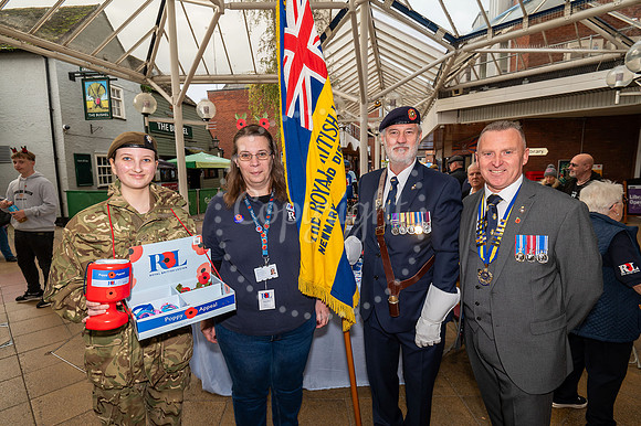 The Guineas, NewmarketLaunch of Newmarket Poppy Appeal. Picture