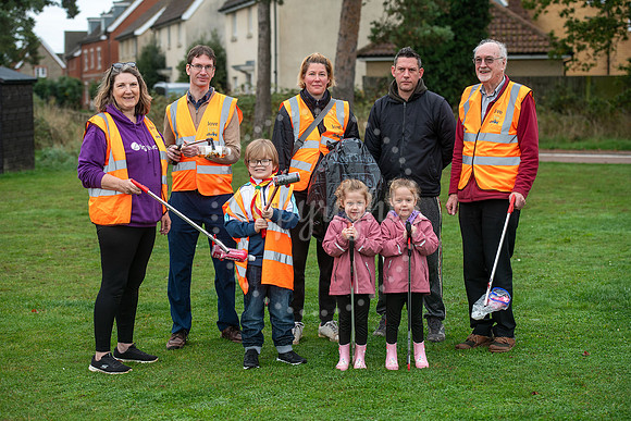 Red Lodge PavilionStart of community litter pick. Picture by Ma