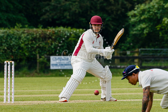 Cricket action from Old Buckenham vs. Great Melton