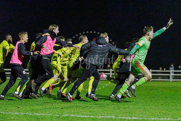 Football action from Walsham-le-Willows vs Whitstable Town