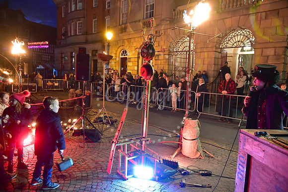 Ignite: Fire, Flame and Frenzy in Newark Market Place
