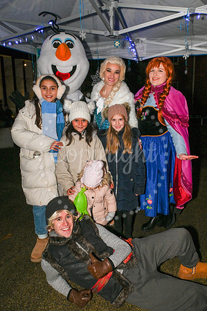 Newmarket Christmas Lights switch on. Picture by Mark Westley