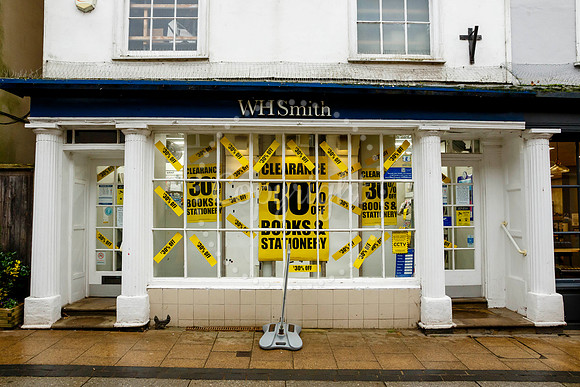 WHSmith in Diss which is due to close.