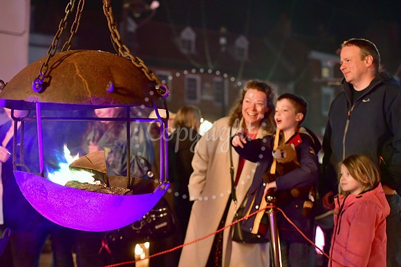 Ignite: Fire, Flame and Frenzy in Newark Market Place