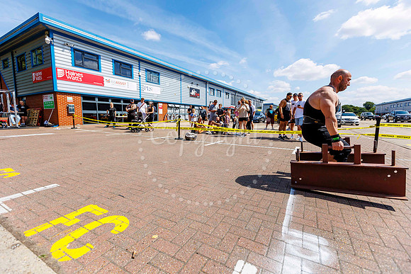 Strongman event at Diss Fit Club in Hopper Way.